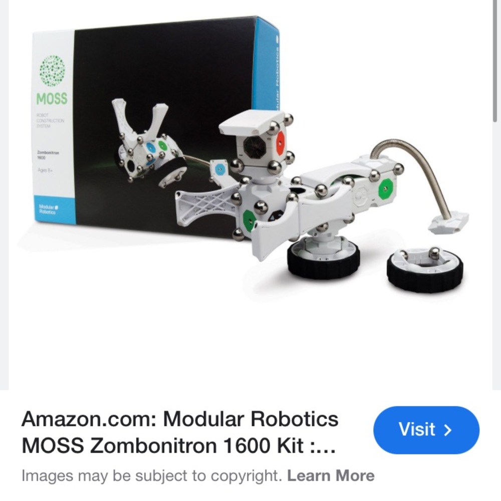 Modular Robotics MOSS Zombonitron 1600 Kit